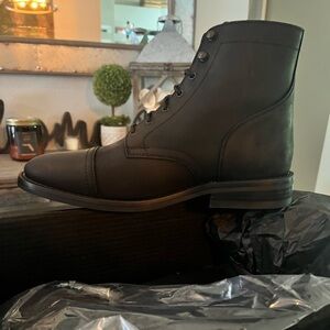 NEW in Box Thursday Boot Co Matte Black Captain Boot Size 13